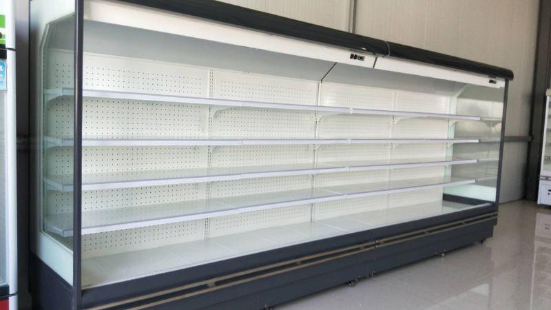 超市风幕柜 水果酸奶展示柜冷藏保鲜柜 河南冷链设备生产厂家